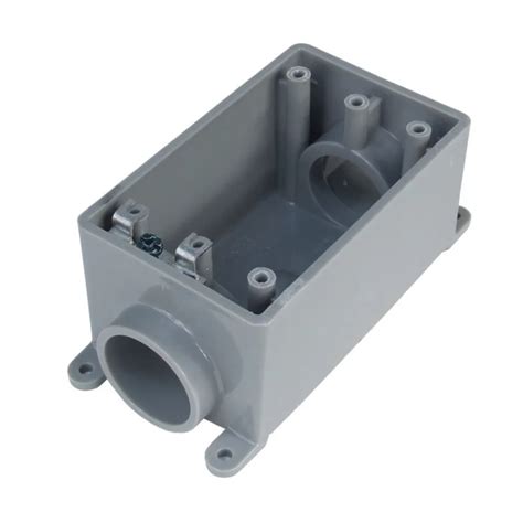 plastic electrical box connectors|home depot electrical box plastic.